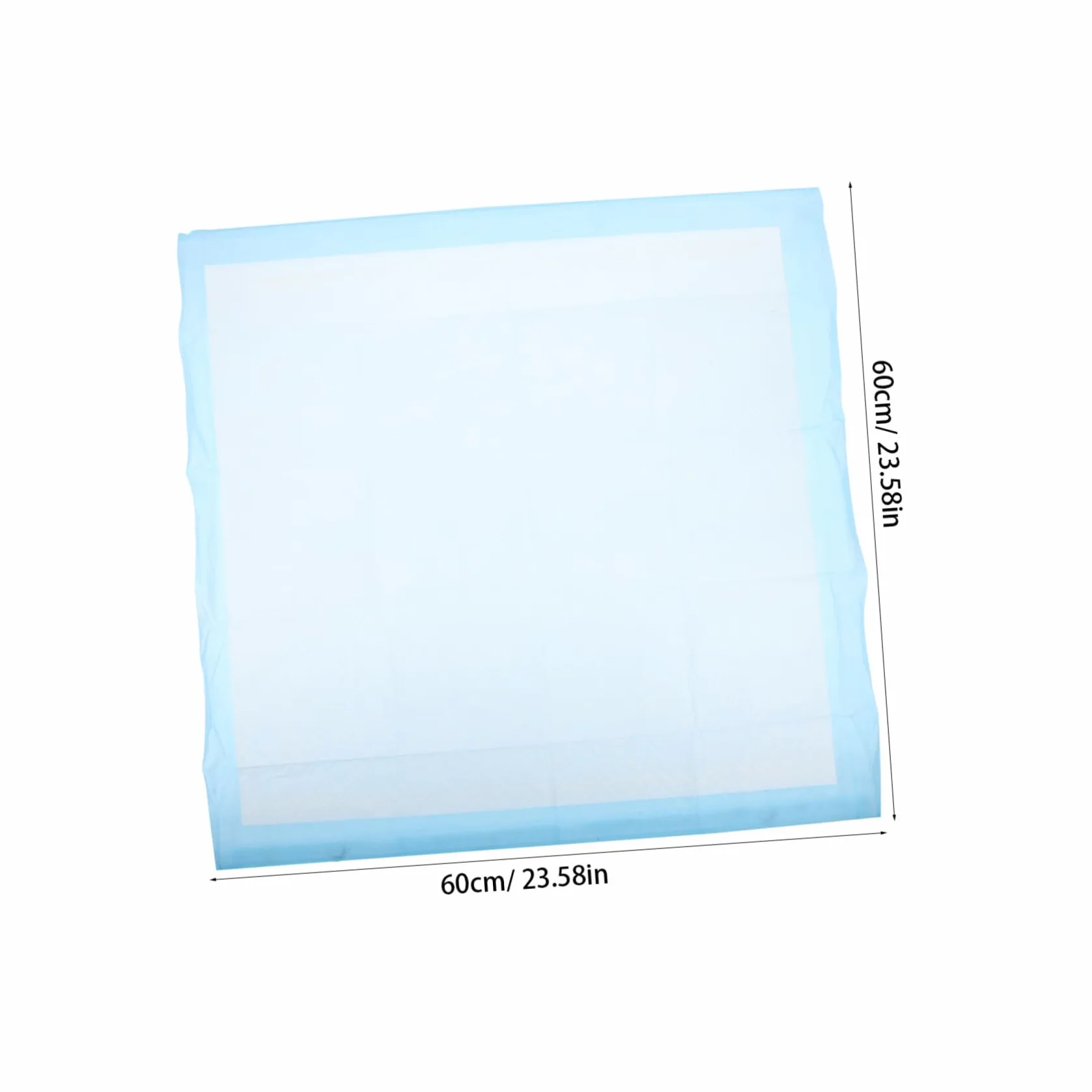 BESTonZON Alèse pour Chiot Ultra Absorbante, Lot 1, Non Tissé, 60x60 Cm | Chiens D’intérieur et Usage Quotidien, Aide à Garder le Sol Propre, Format L