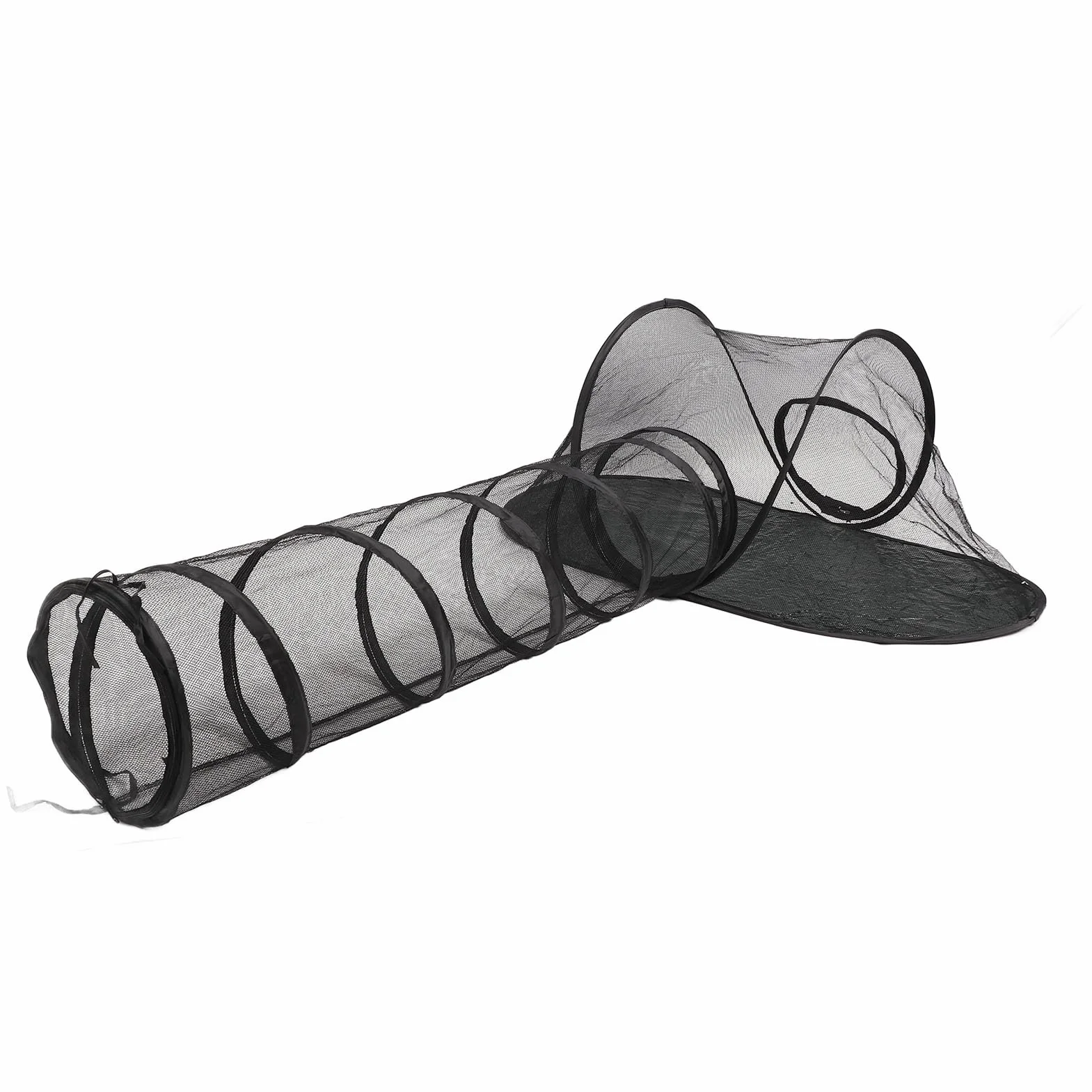 Enclos d'extérieur pour chat avec tunnel tente de jeu pliable portable