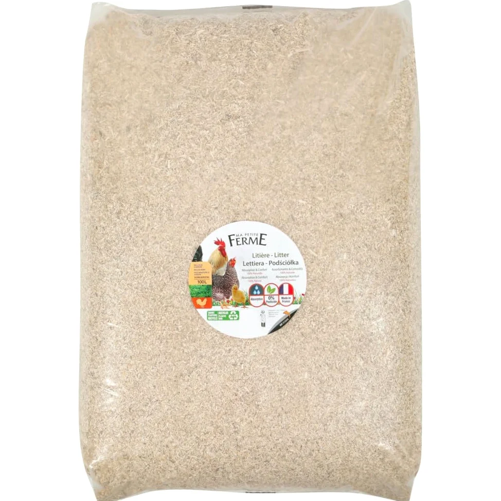 animallparadise - Litière Chambiose 100 litres pour Poule, Poussin Animaux de Basse Cour