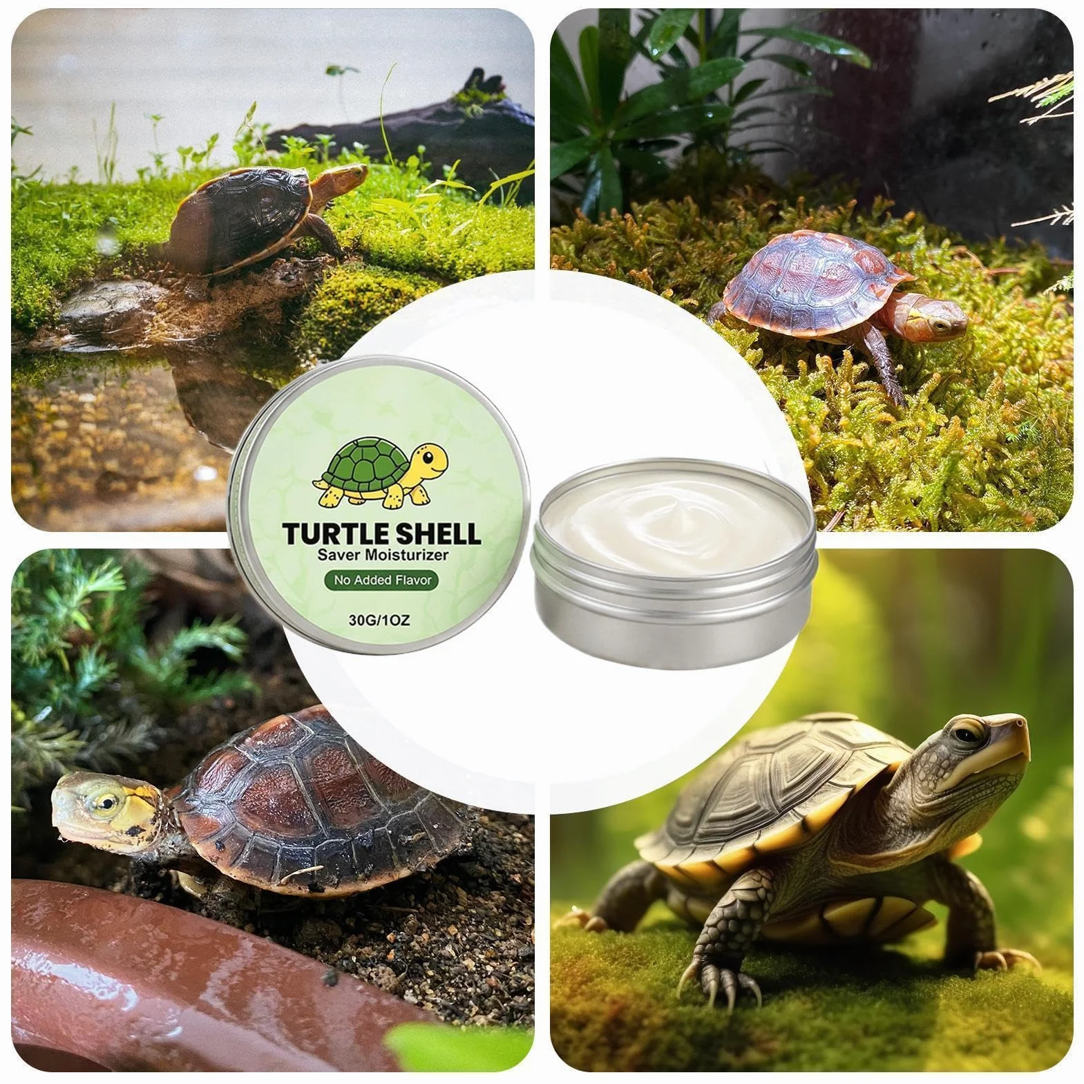 Hydratant pour tortues Crème hydratante longue durée pour reptiles terrestres baume après-shampoing peau sèche