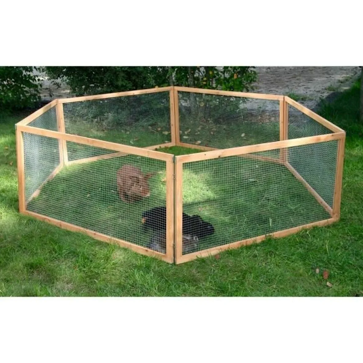 Kerbl Petits Animaux Enclos Extérieur Vario 120x120x59 cm