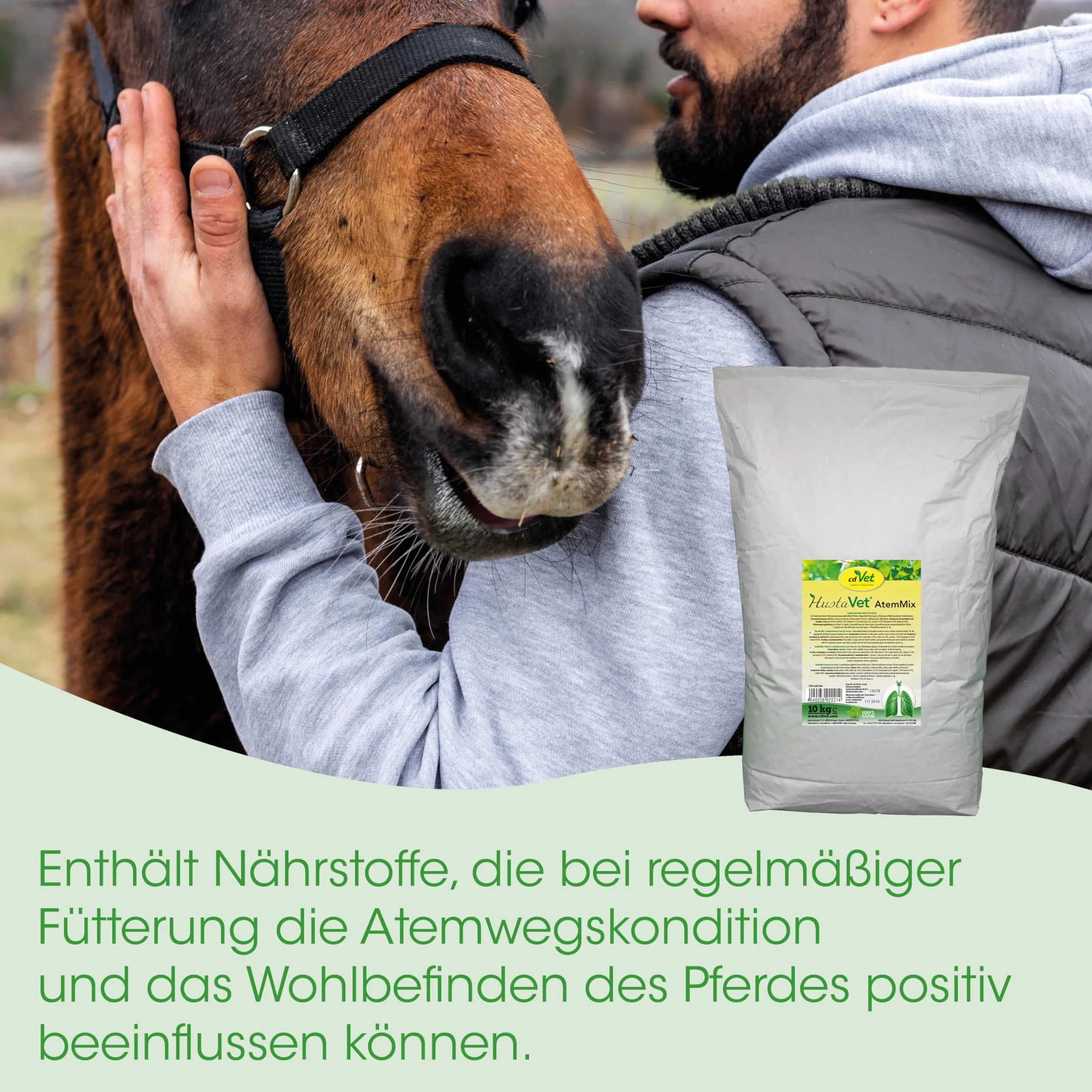 cdVet Naturprodukte AtemMix Complément alimentaire chevaux 700 g