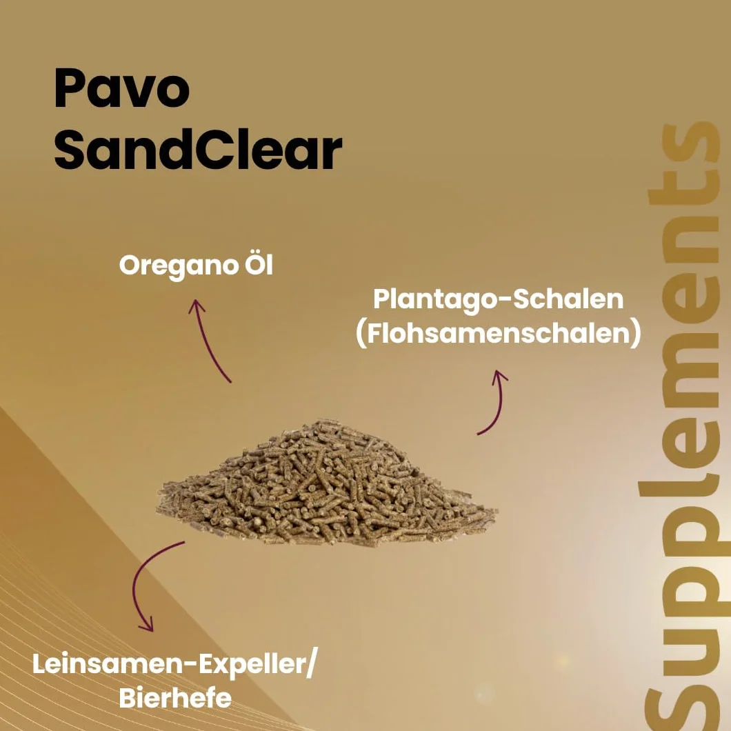 Pavo SandClear 2 kg | Additifs digestifs pour chevaux
