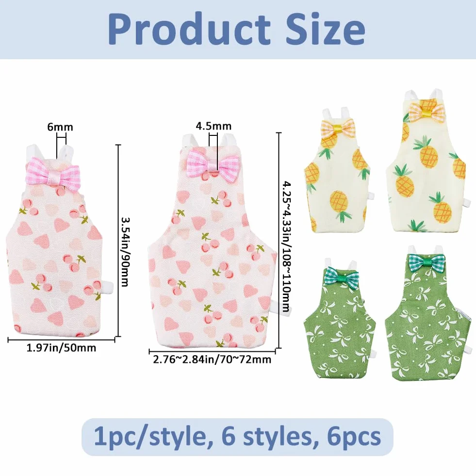 SUPERFINDINGS 6 Pièces Couche Réutilisable pour Oiseaux Imperméable Costume pour Perroquets Perruches Cockatiel (S M)
