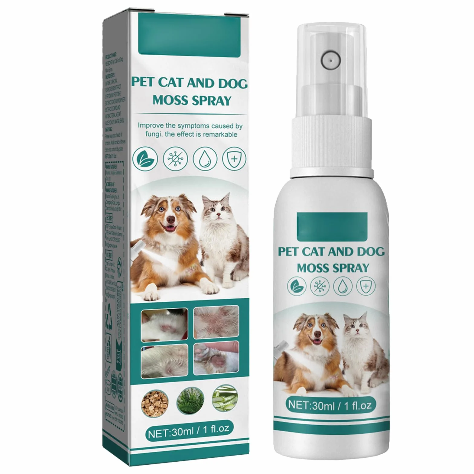 Spray de Guérison pour Animaux, Cicatrisation, Plaies, Antiseptique Chiens Chats