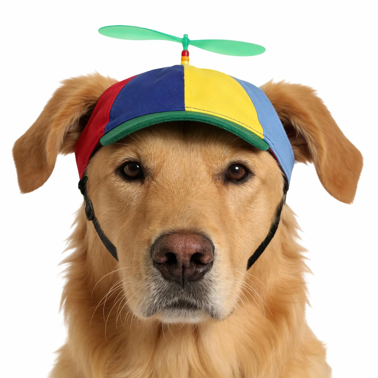 Chapeau à Hélice pour Chien et Chat Casquette de Baseball à Hélice pour Chiot Casquette Ajustable pour Animaux avec Trous pour Les Oreilles Chapeau Amusantes pour Animax Domestique