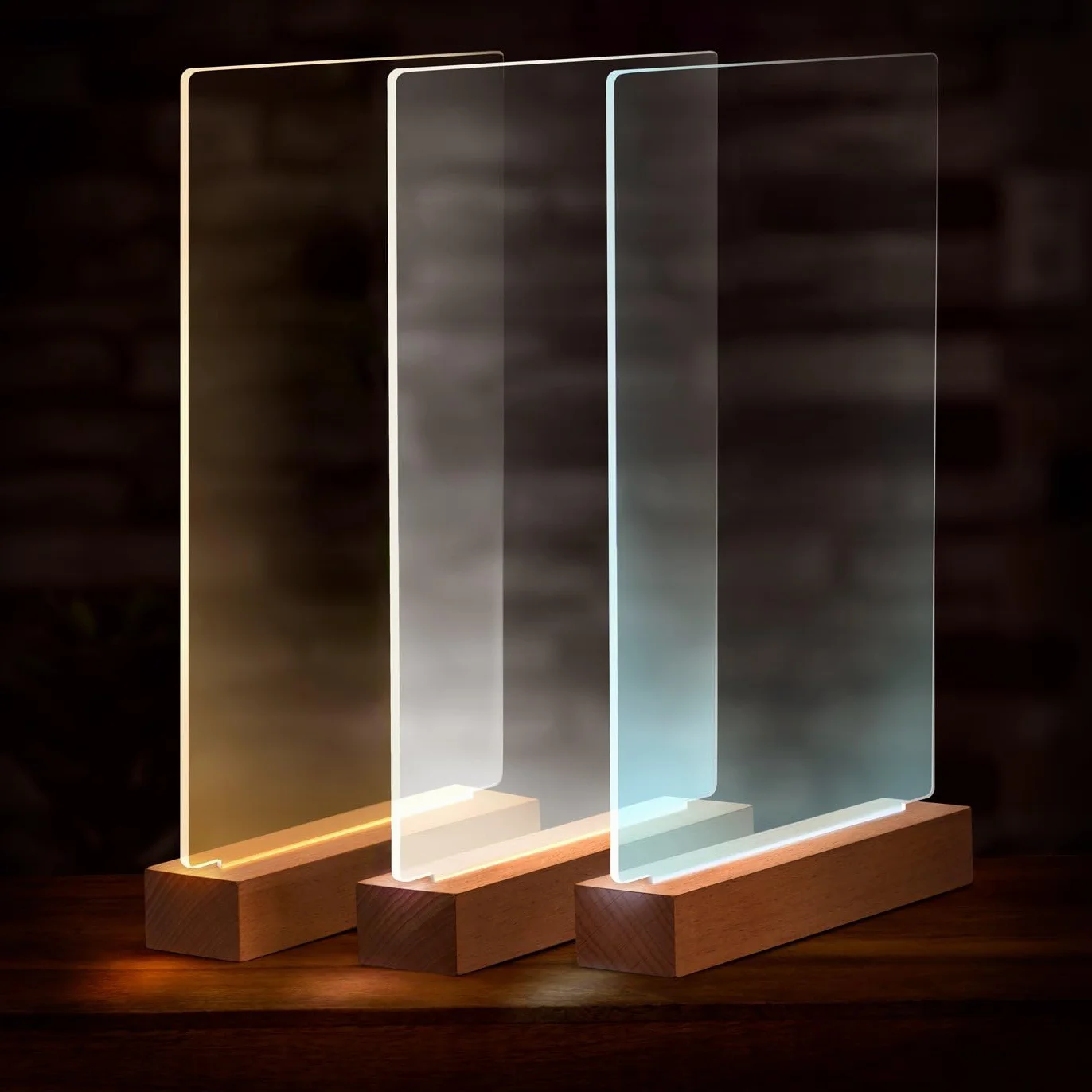 Maverton Cadre Photo Personnalisé Enfants Lampe LED Plaque Personnalisable Souvenir Jeunes Parents