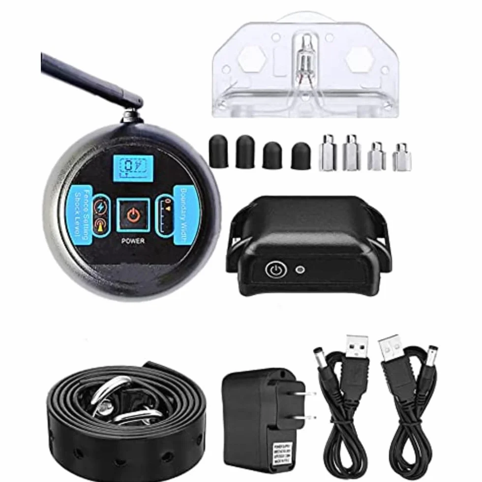 Clôture électronique sans Fil pour Chien Stop Barker Anti-Fugue