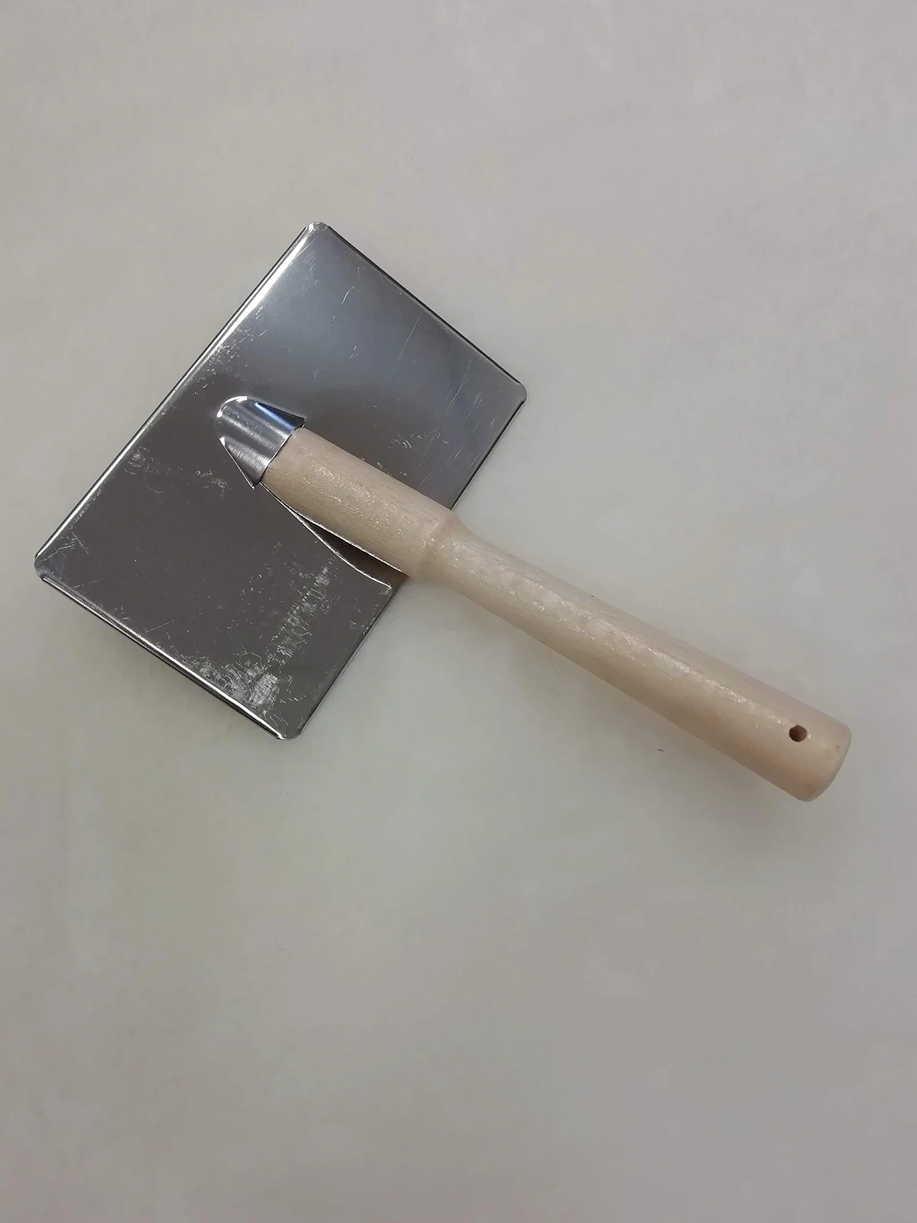 Brosse à fourrure en peau d'agneau