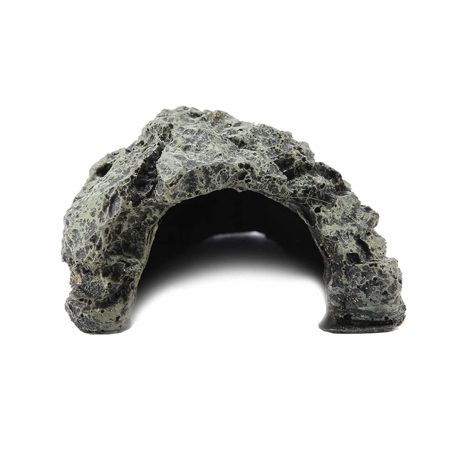 Grotte de Cachette pour Reptiles, Résine Simulation Roche Abri Reptile Plate-forme d'Observation (L)