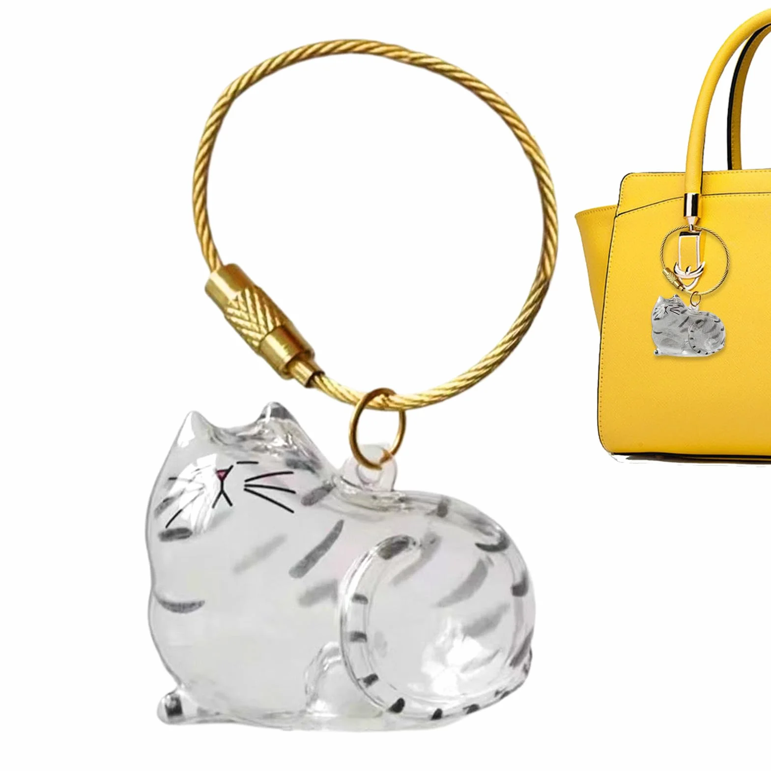 Pendentif Boîte Conservation Poils Chat, Bouteille Conservation Poils Chat, Porte-clés Animaux Compagnie Mémorial