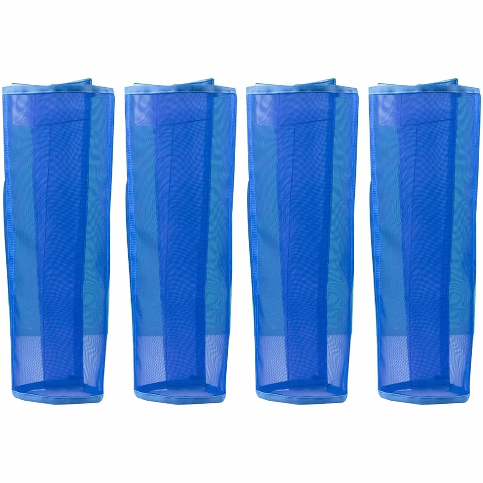 Lot de 4 protège-Sabots Anti-moustiques pour Chevaux, guêtres en Maille Respirante