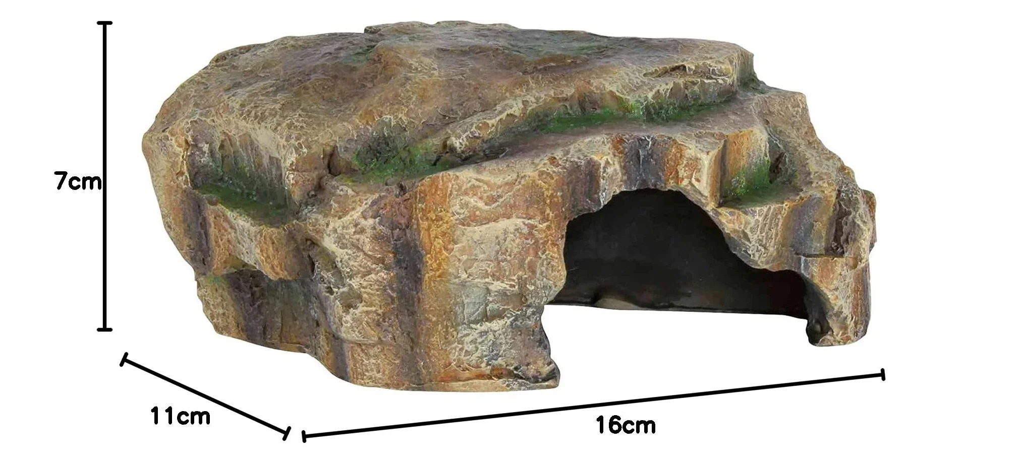 TRIXIE Caverne reptile 16 × 7 × 11 cm