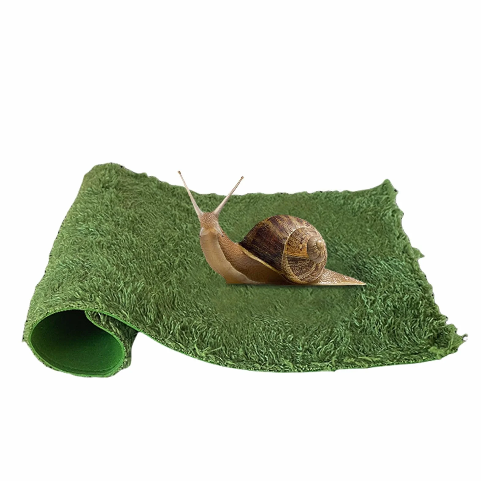 Tapis pour Reptile 40x25 cm Revêtement de Substrat Lavable Terrarium Caméléons Tortues Geckos Lézards