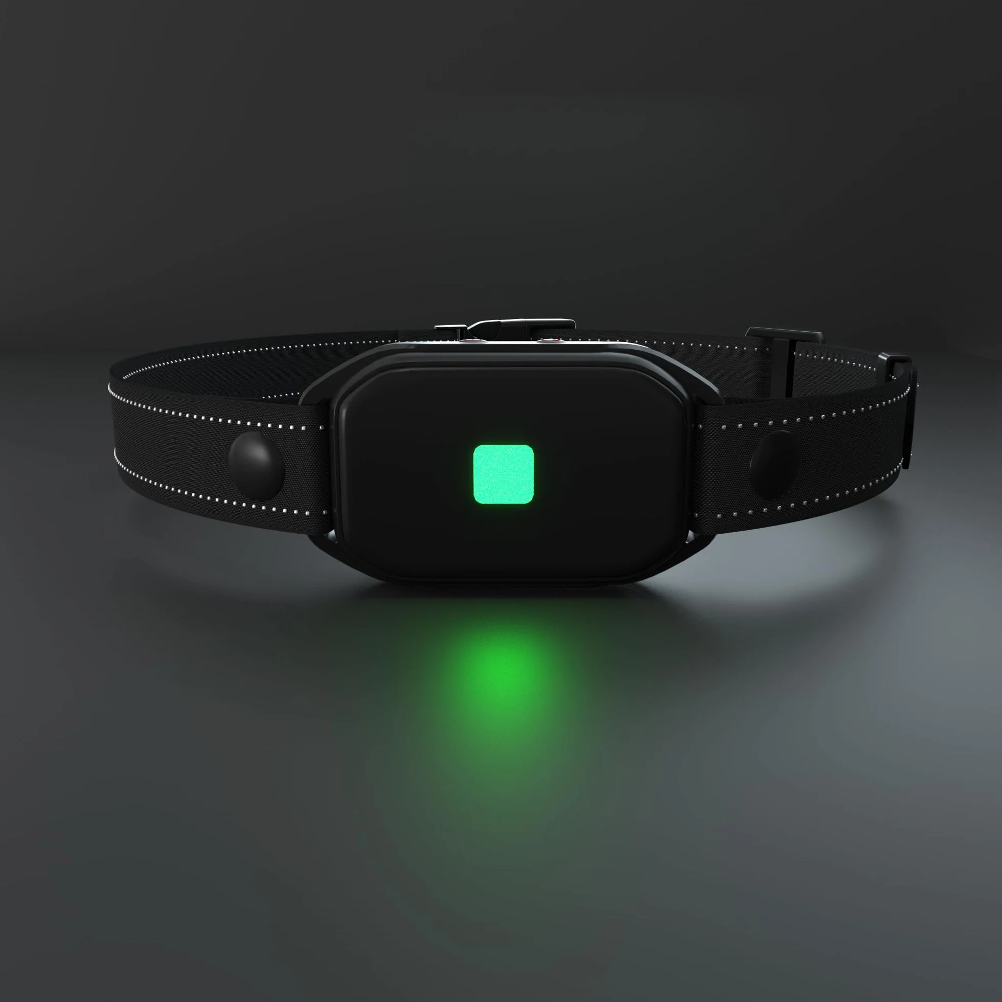 Meloive Collier de Dressage Anti Aboiement 3 en 1 LED, Portée 3800m, Modes Lumière/Son/Vibration/Choc Statique