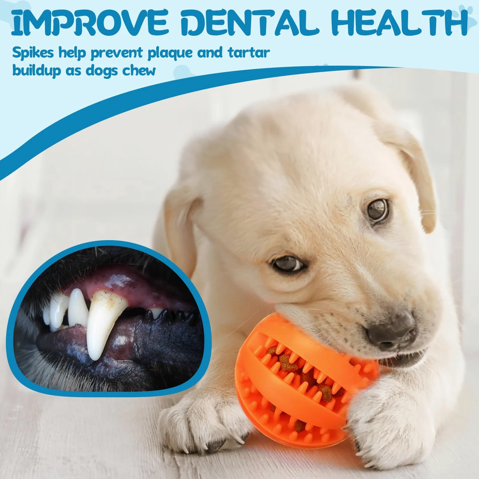 Lot de 12 balles de friandises interactives en vrac pour chien - Balles distributrices de balles pour enrichissement de dentition - Pour l'ennui et la stimulation du cerveau - Pour les garder