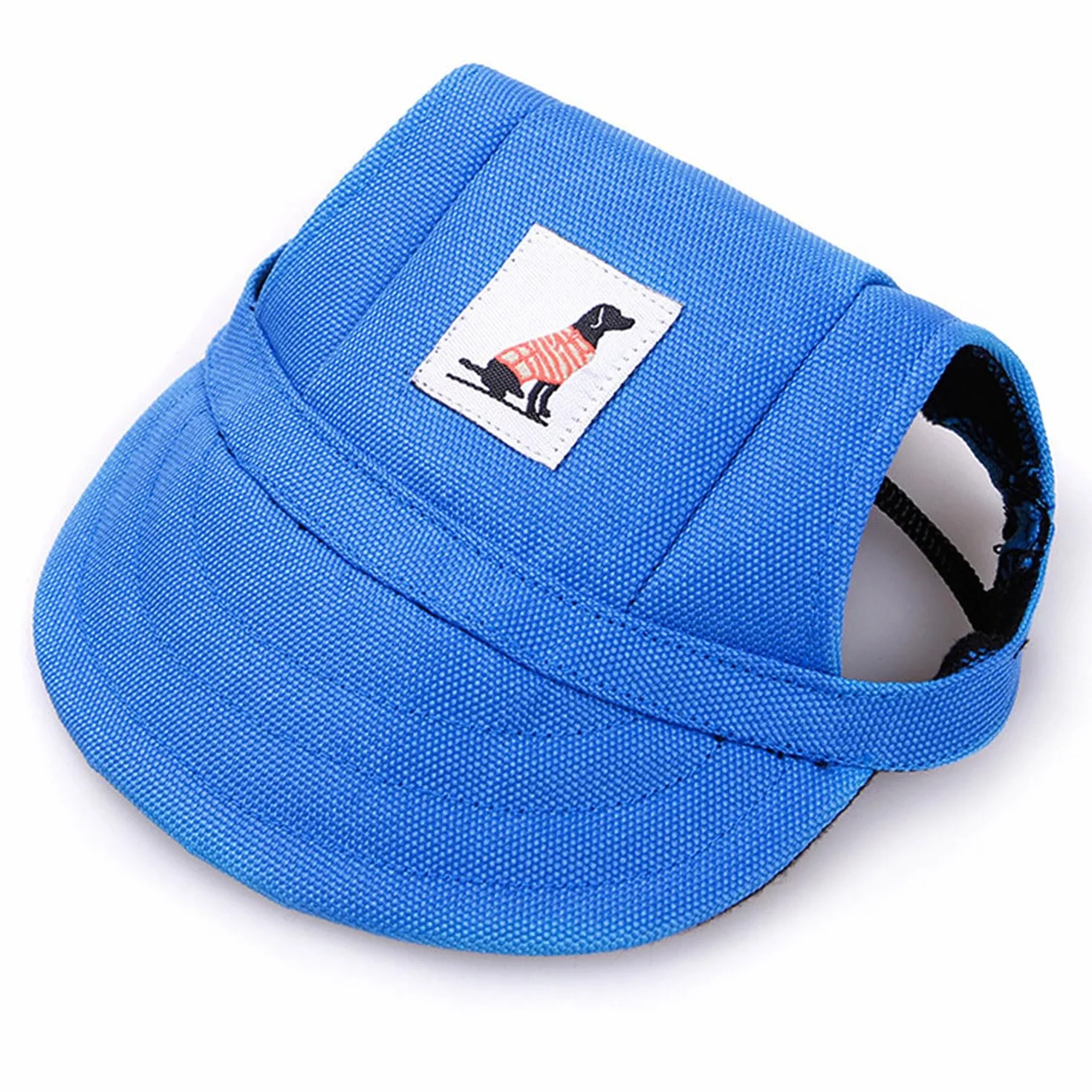 LATRAT Casquette de Baseball pour Petit Animal de Compagnie, Pet Dog Réglable Hat Sports Cap pour Chiot Petit Chien Chat Animaux (Bleu, S)