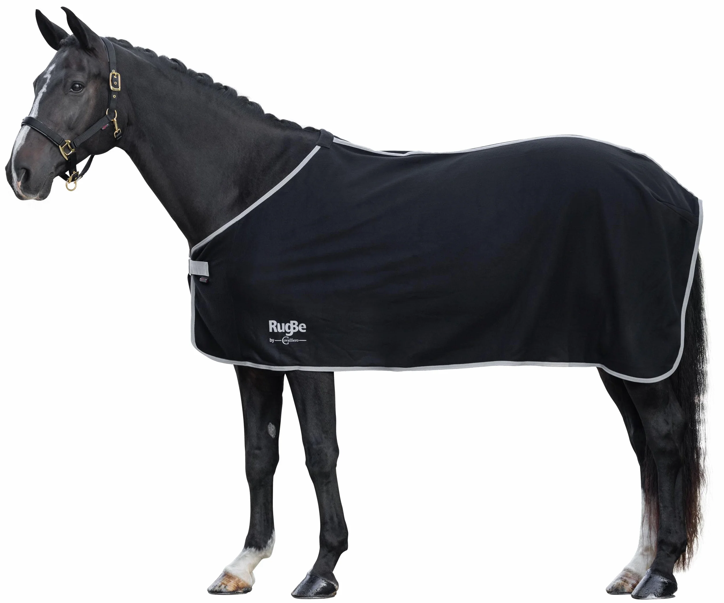 Covalliero Couverture RugBe Economic Noire 115 cm