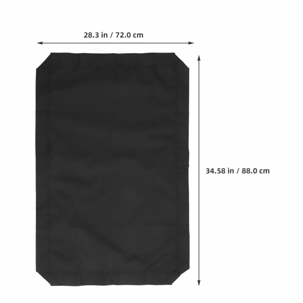 Housse Respirante en Tissu Oxford pour Lit pour Animaux Déhoussable Lavable Taille Unique