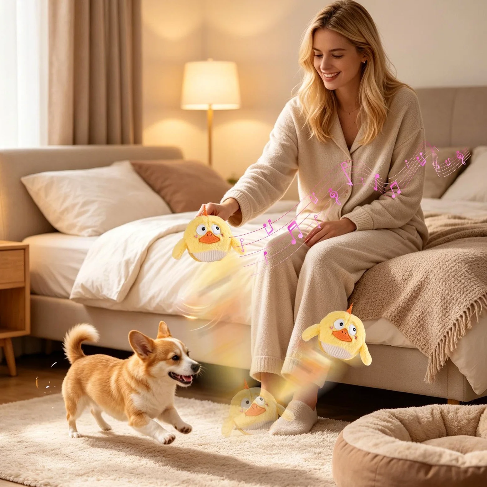 Générique Chien Balle Rebondissante Interactive Peluche Musicale | Balle rebondissante chat Entraîneurs, Appartement, Bureau à Domicile, Refuges, Chambre, Salon, Amoureux des