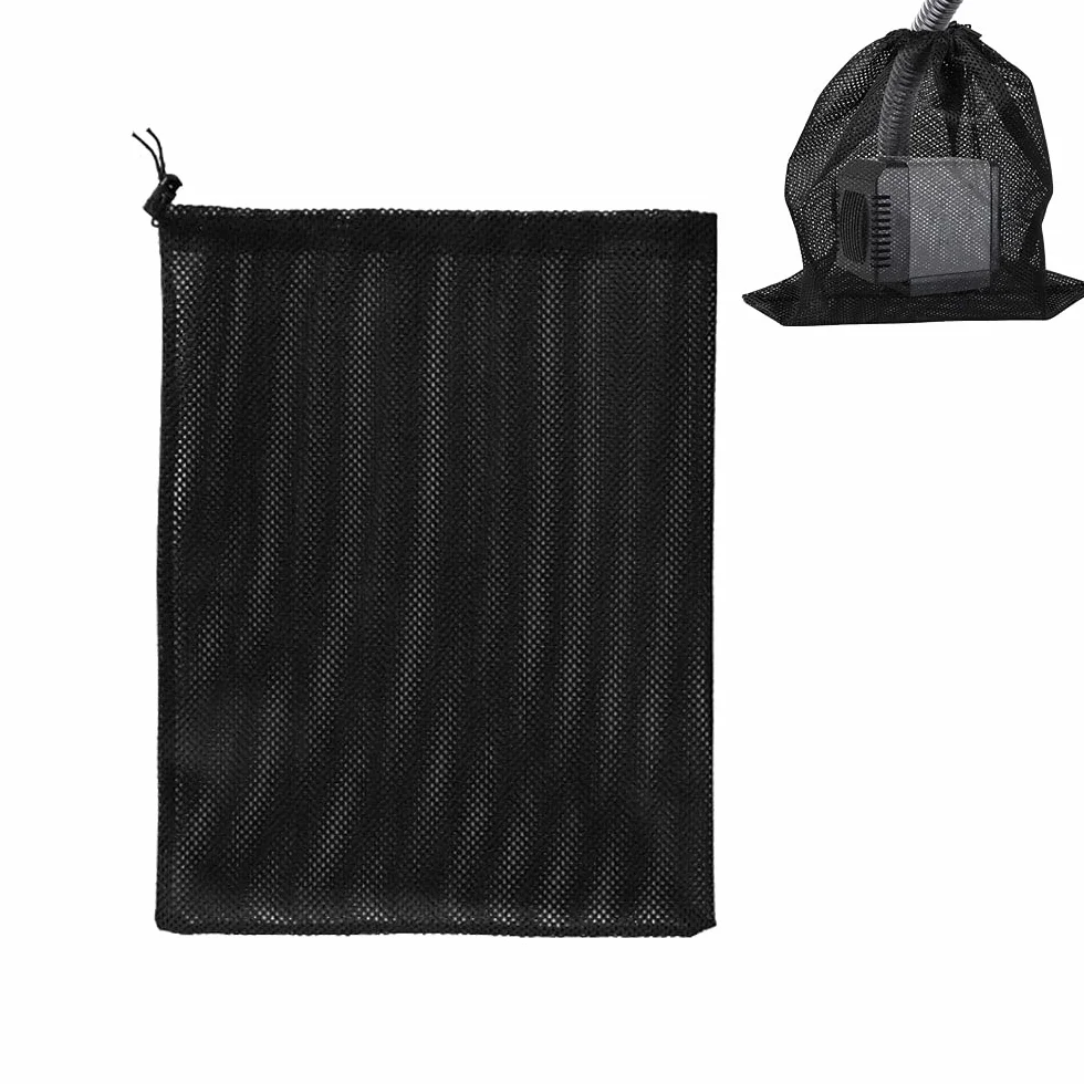 Sac de pompe et filtre 41x31cm noir pour pompe à eau domestique