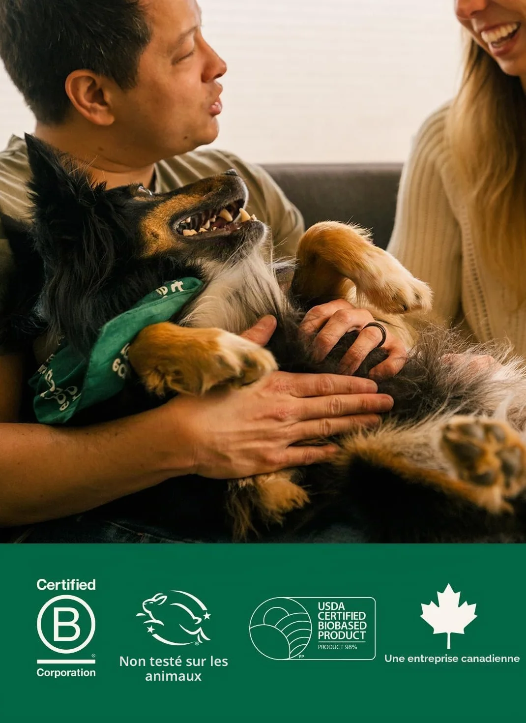 Earth Rated Lingettes hypoallergéniques pour Chiens, Lavande, 100 lingettes