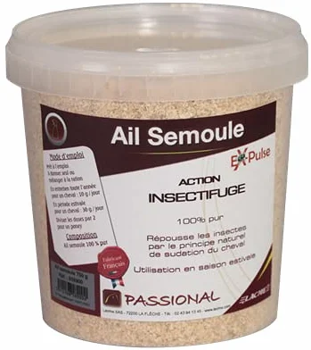 Ail Semoule pour Chevaux Insectifuge Naturel 750g