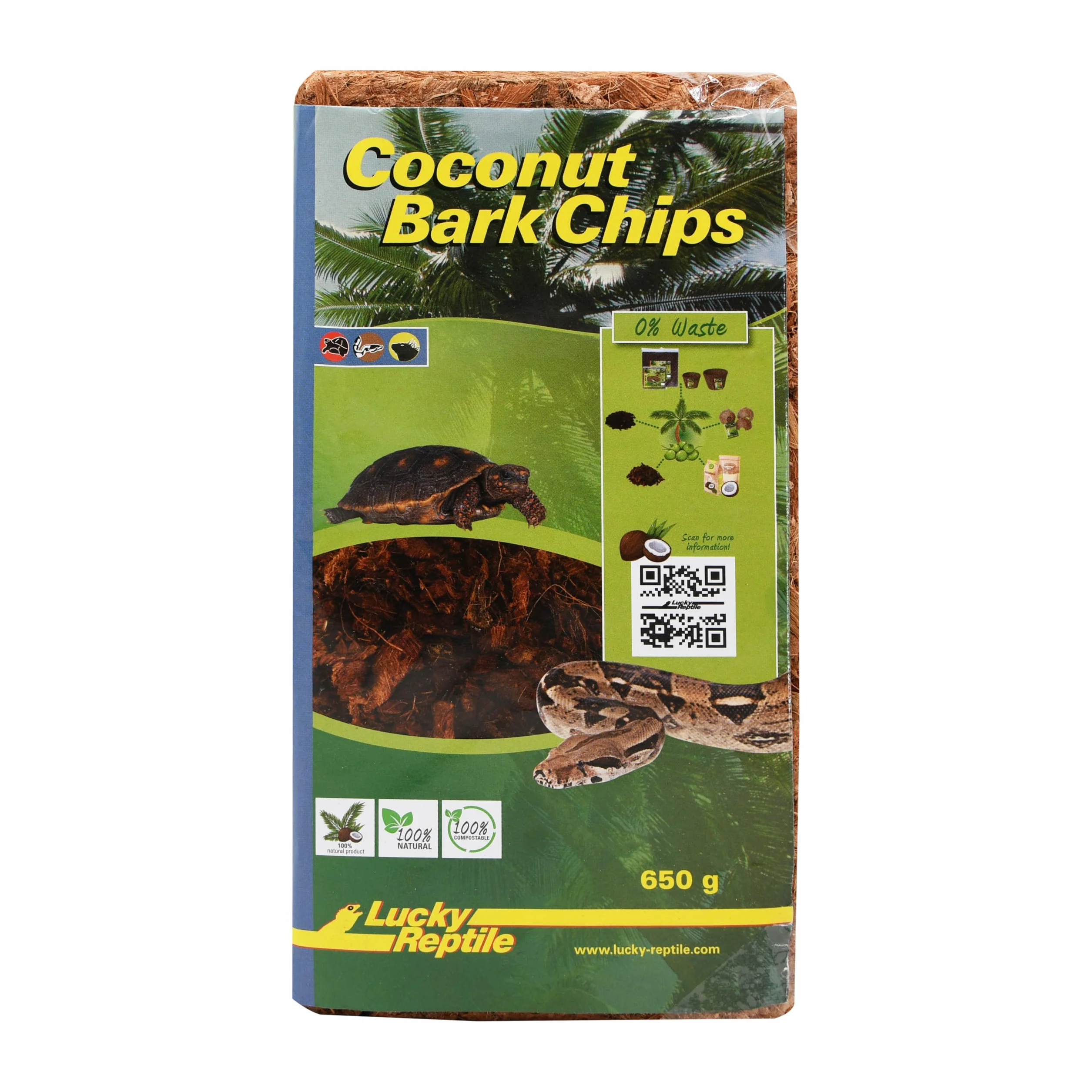 Lucky Reptile Copeaux de Noix de Coco 650 g