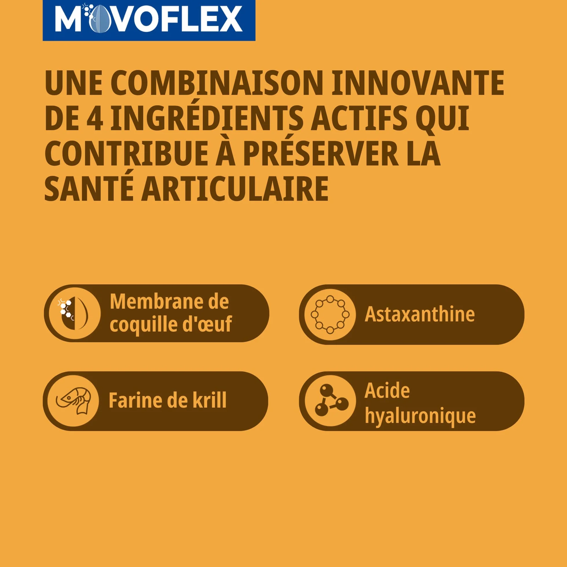 Virbac Movoflex Chat Aliment complémentaire Soutien articulations mobilité Boîte 30 bouchées