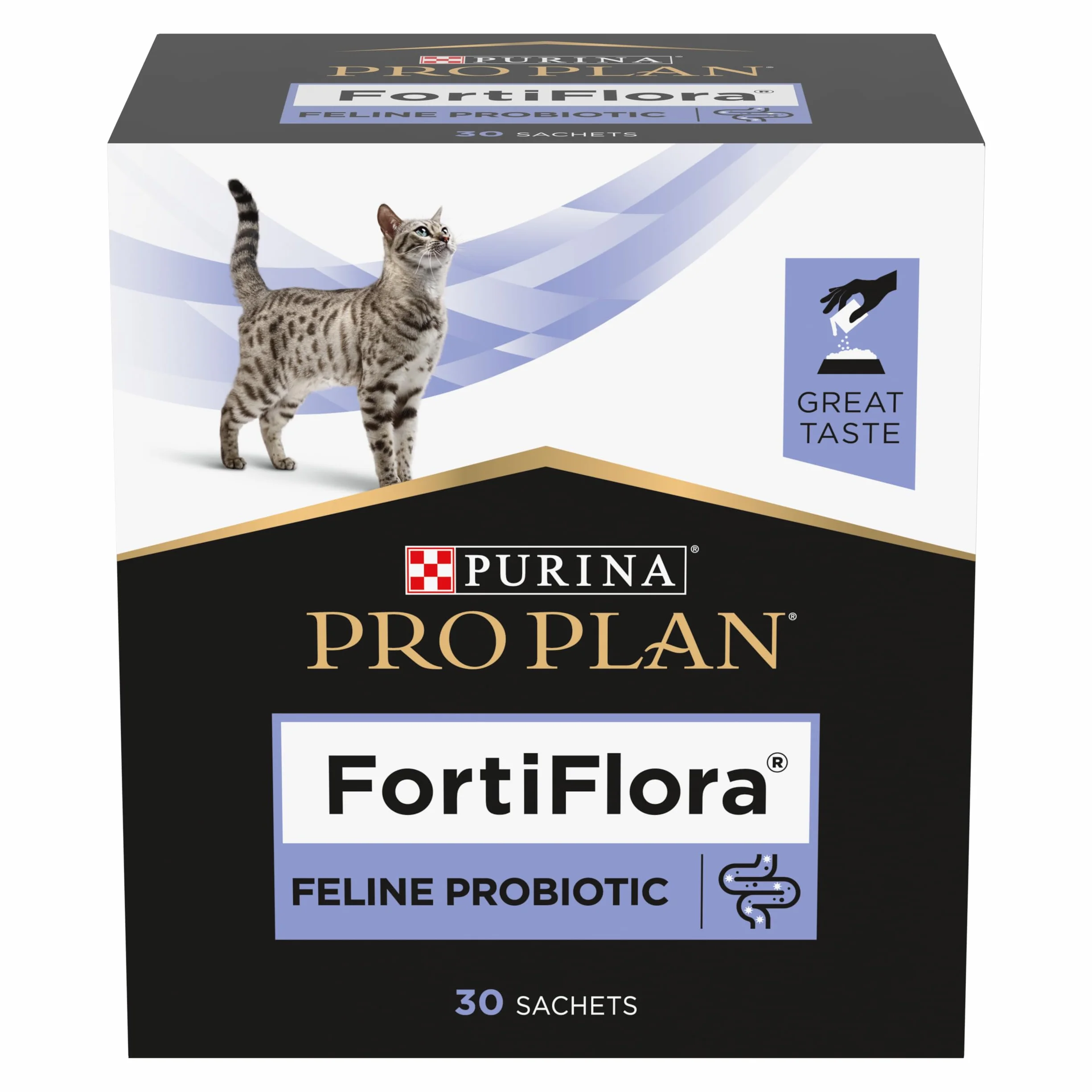 Purina Fortiflora Nourriture pour Chat 30 x 1 g