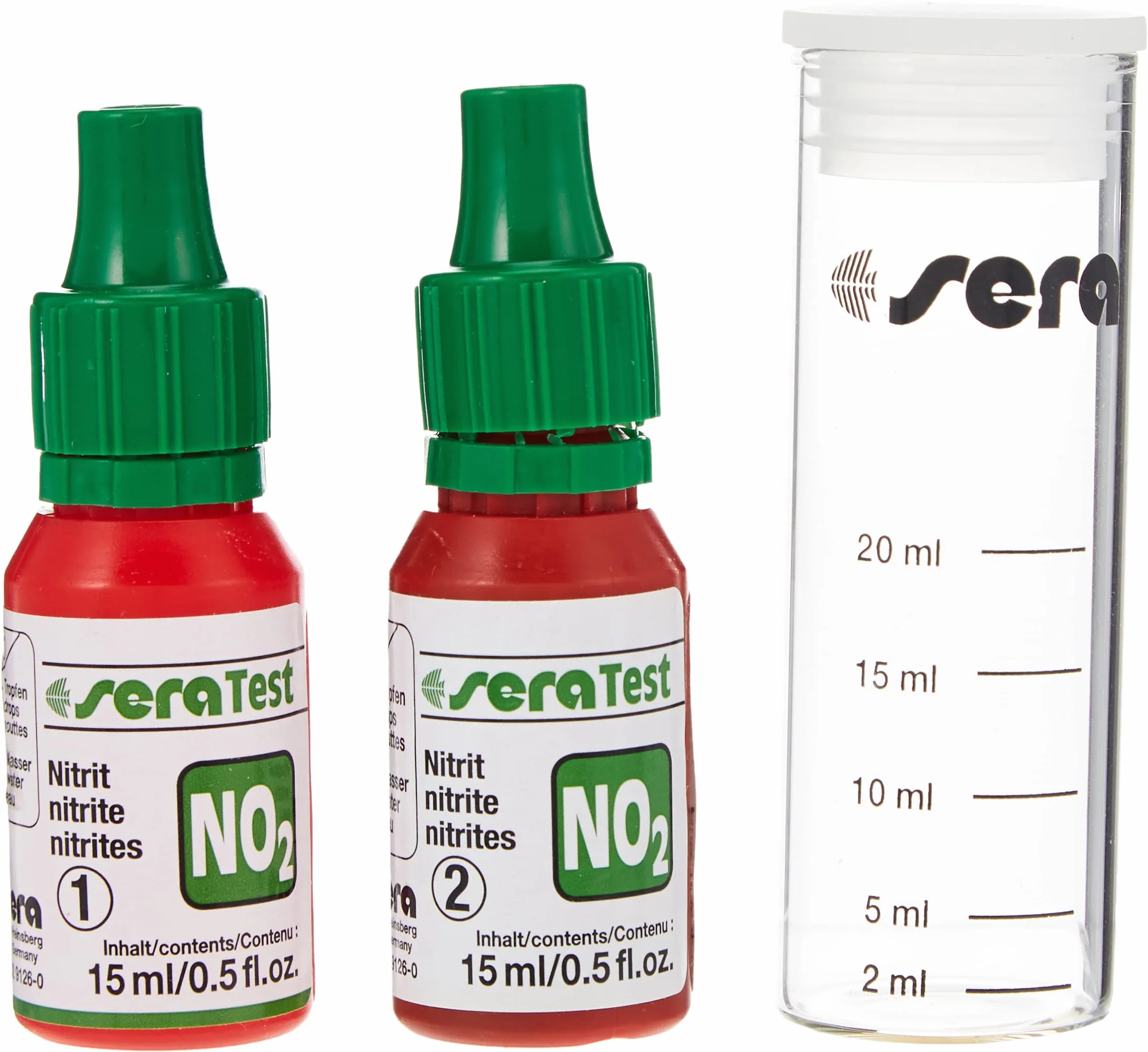 Sera Nitrite NO2 Test Qualité d'eau Aquarium 30 ML