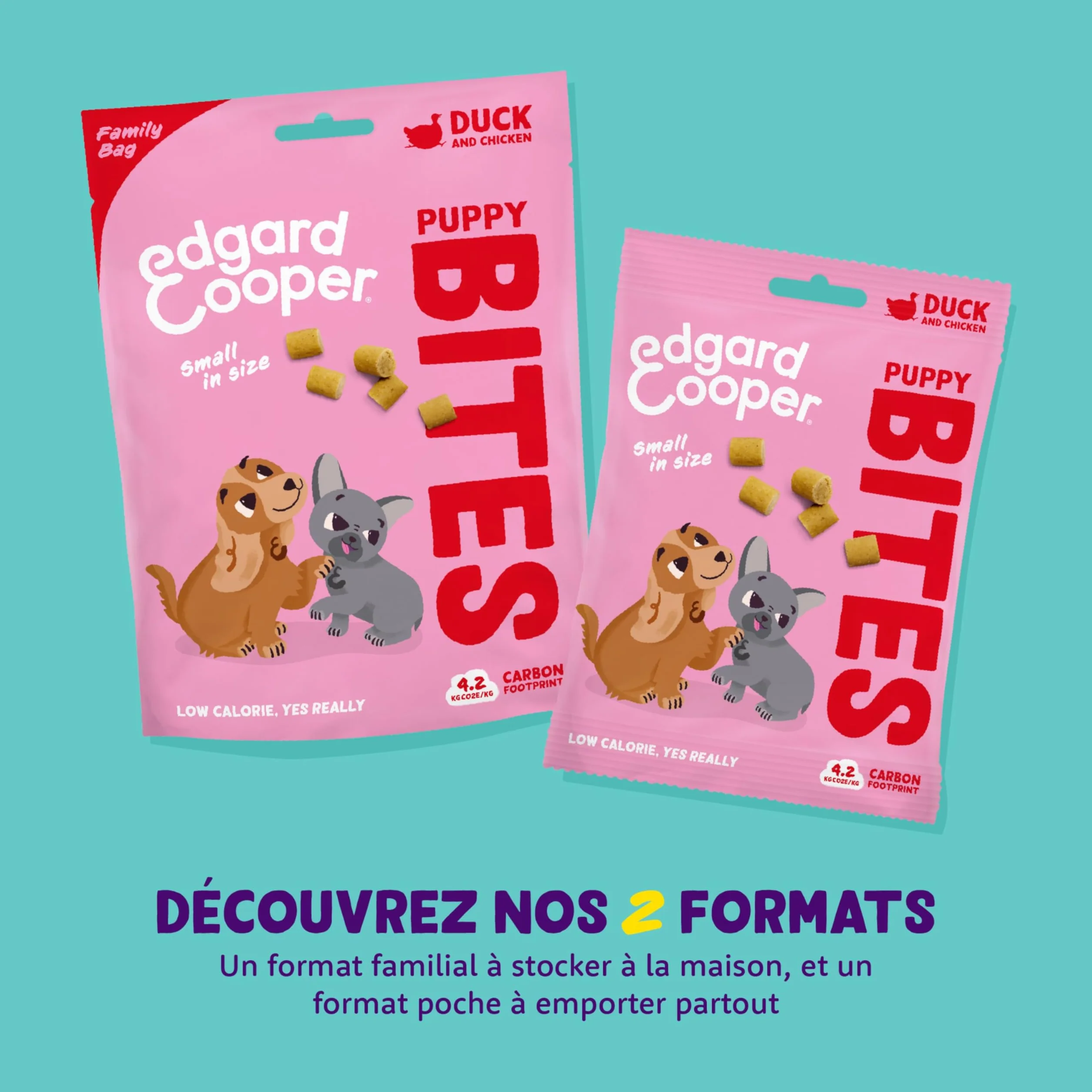 Edgard & Cooper Friandises pour Chien Naturelles sans Céréales Canard 50g