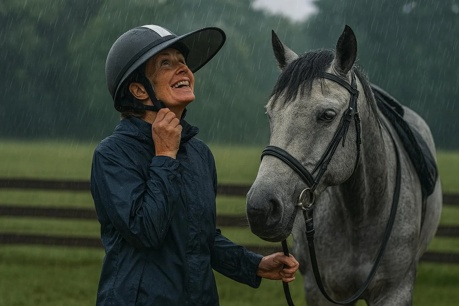 Visière solaire réglable pour casque équestre - Protection solaire équitation pluie