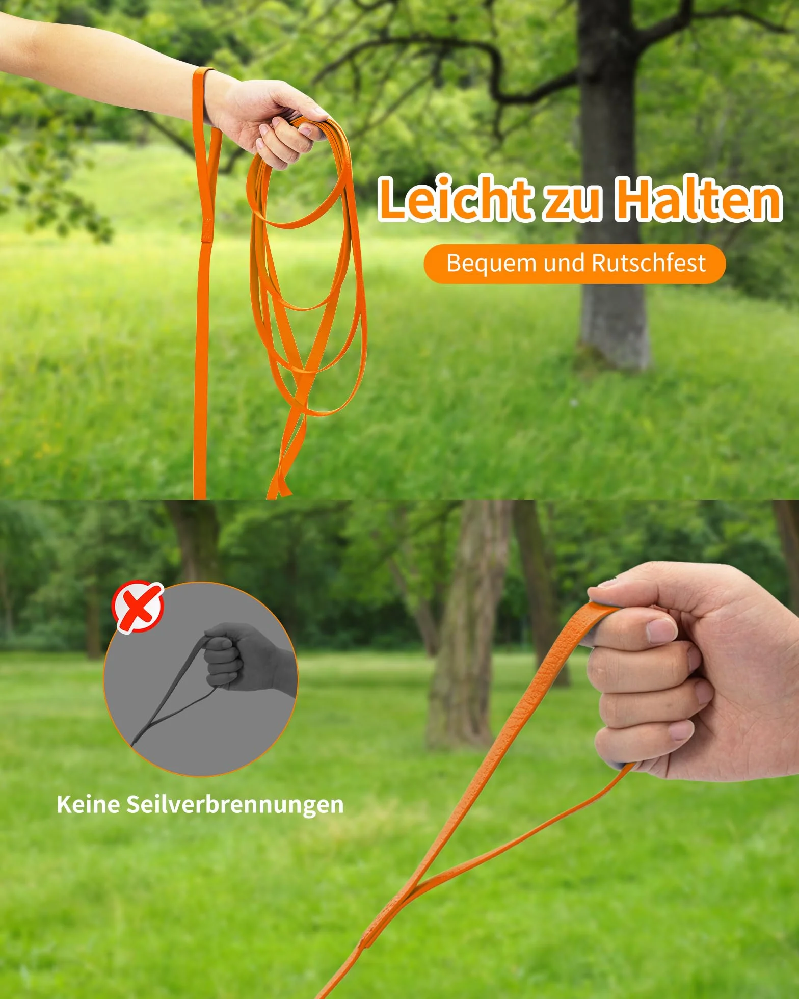 Toozey Longe pour Chien 3m 5m 7m 10m 15m 20m Laisse Chien avec Poignée et Sac de Rangement