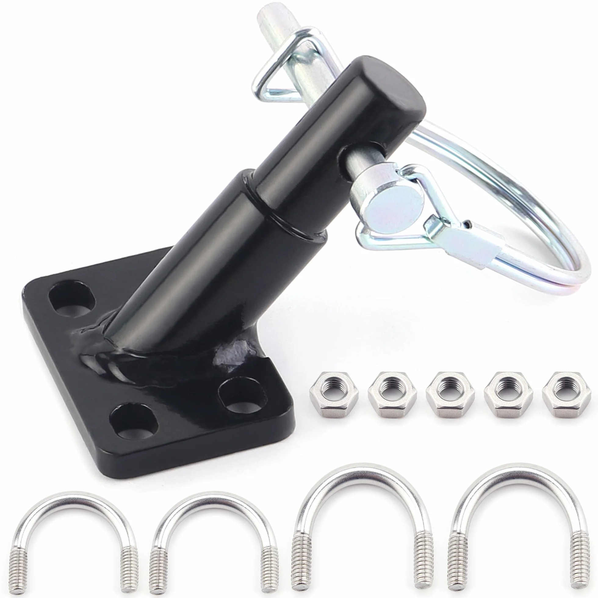 Attelage de remorque de vélo universel pour Schwinn et Instep - Connecteur en métal noir
