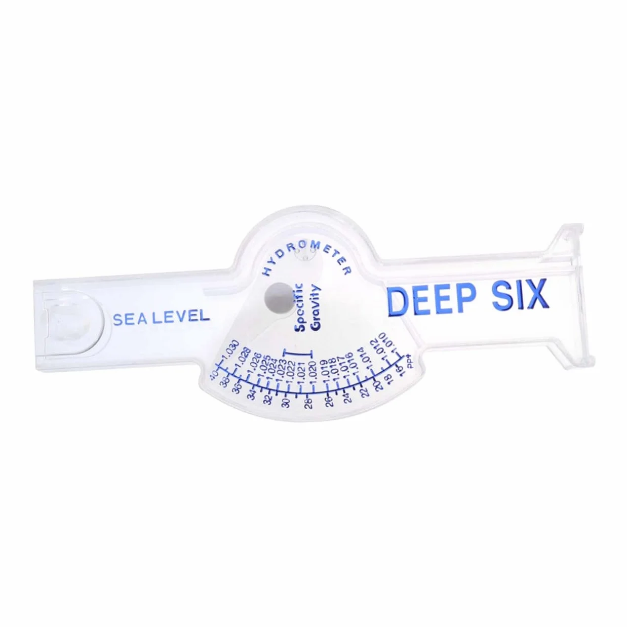 Minkissy Hydromètre pour Aquarium Testeur de Sel Salinomètre 15 Cm