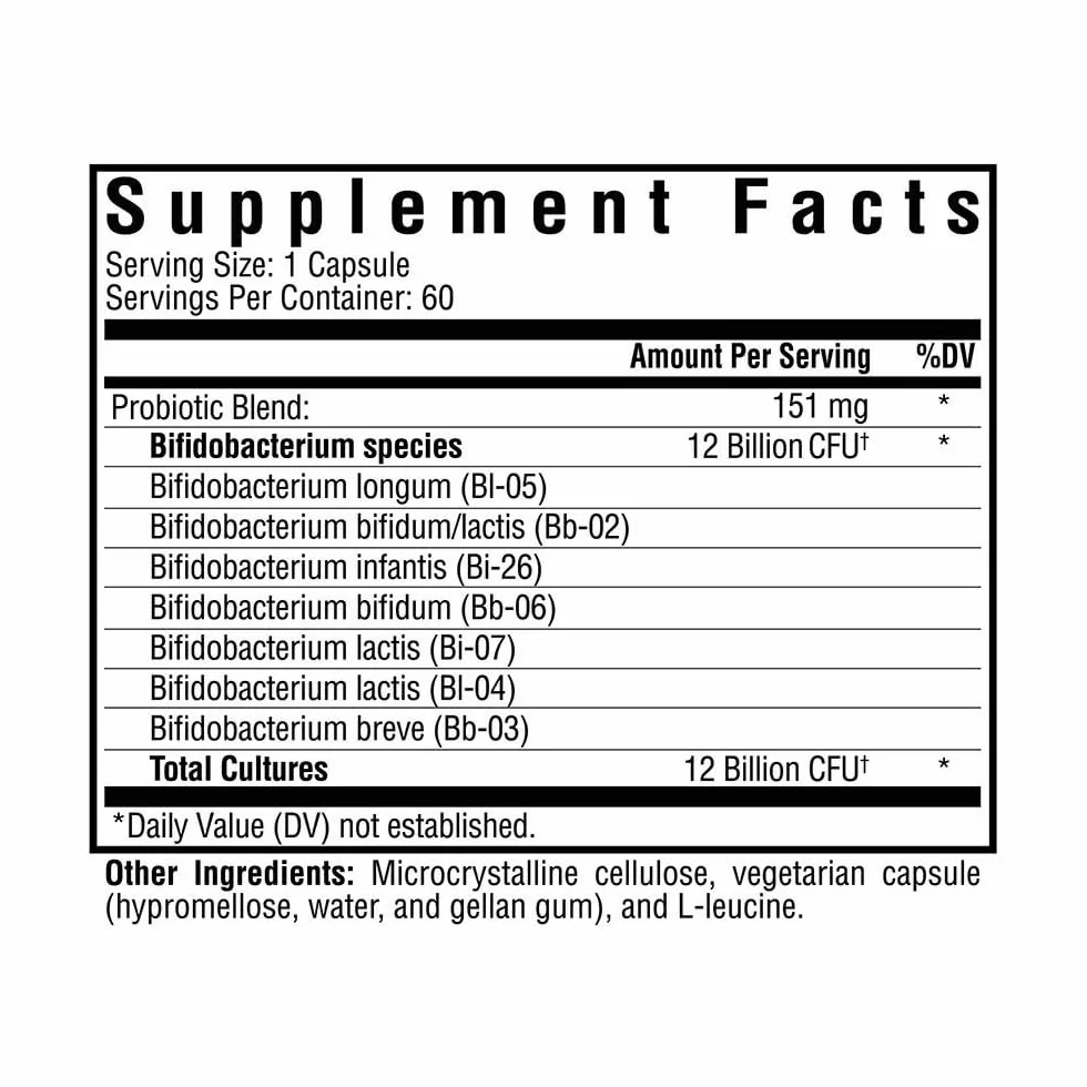 ProBiota Bifido - 60 acid-resistant vcaps