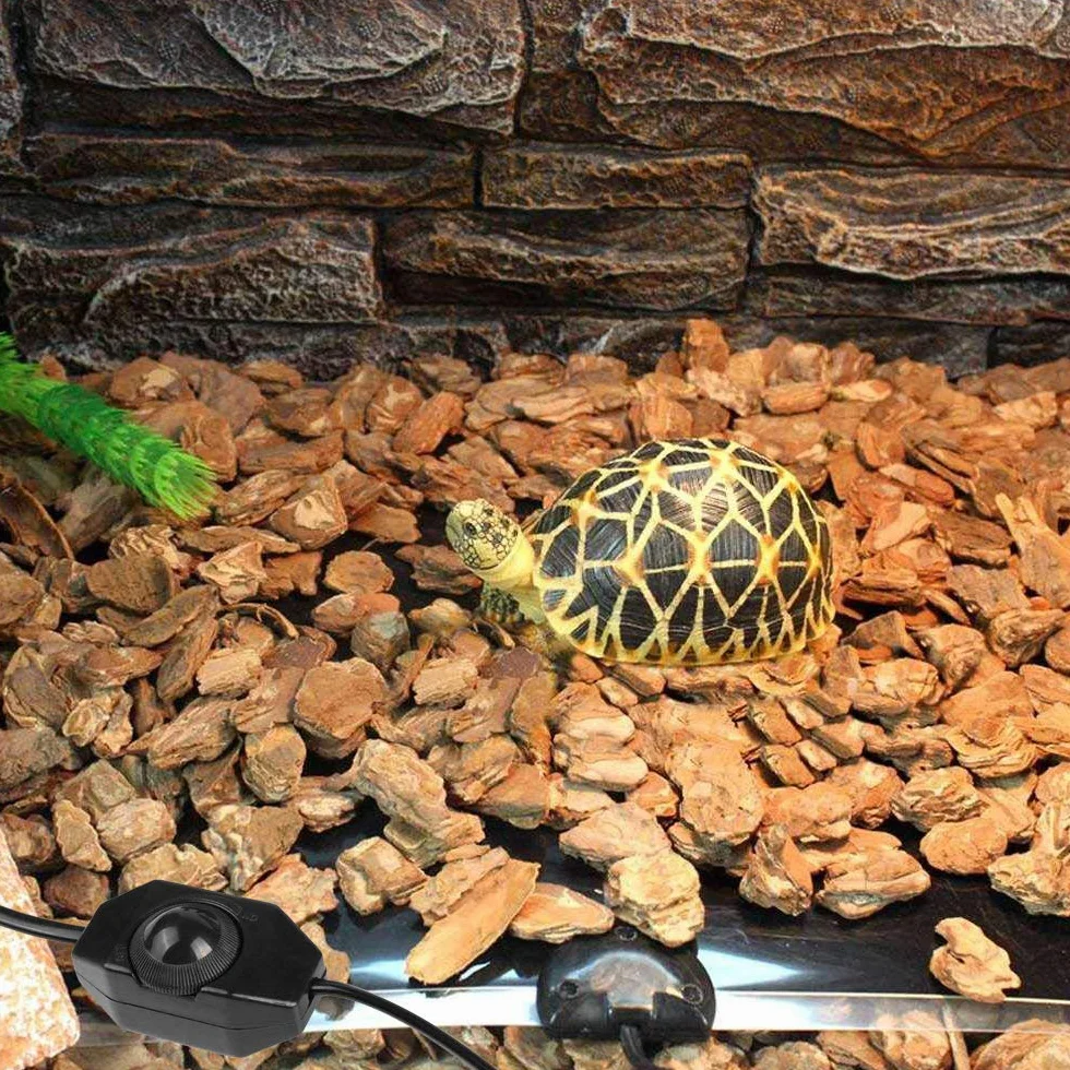 Tapis Chauffant pour Reptile Serpent Tortue 5W 7W 14W 20W Température Adjustable