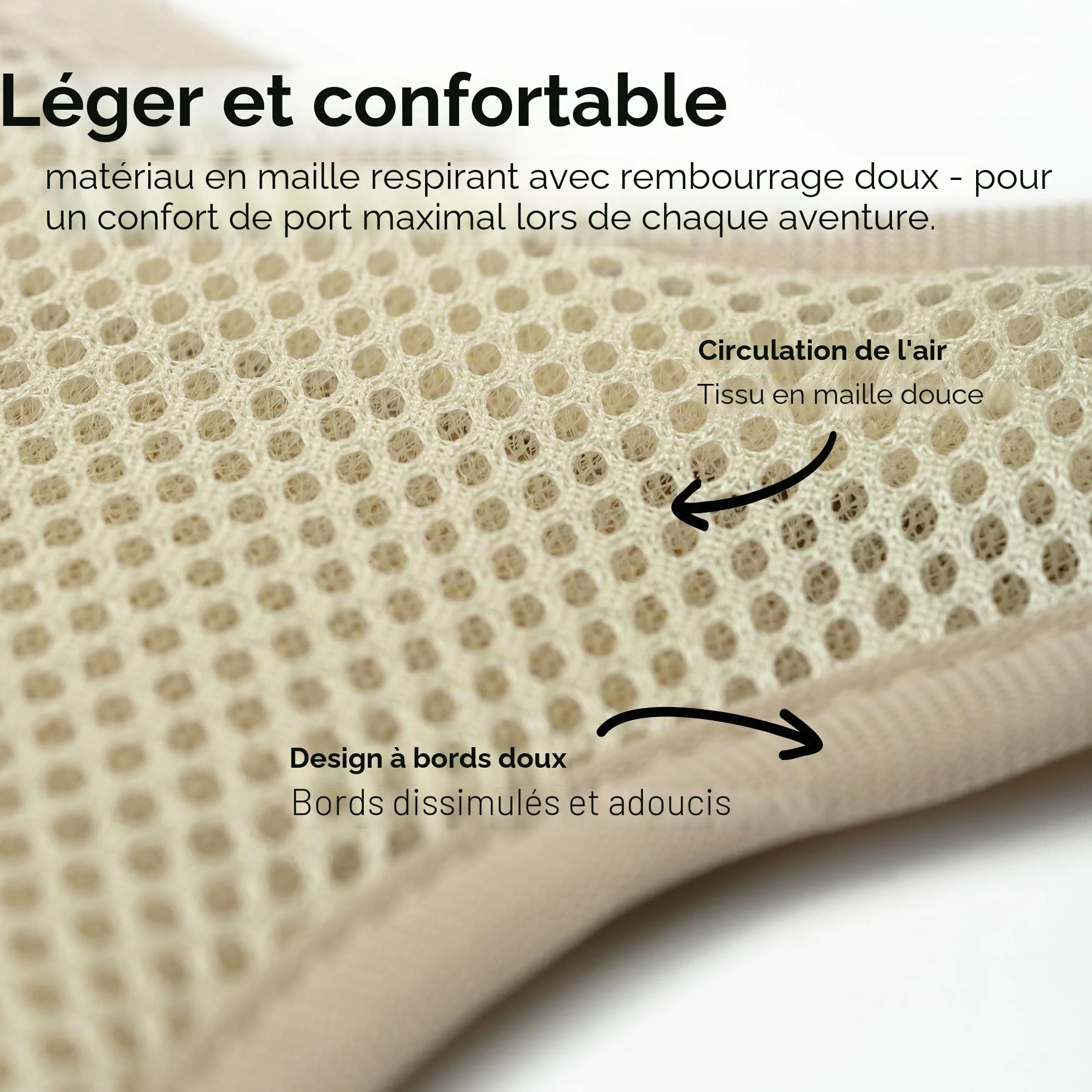 LucyBalu® Explorer Harnais Anti-Fugue Chat Laisse AirTag Léopard M/L