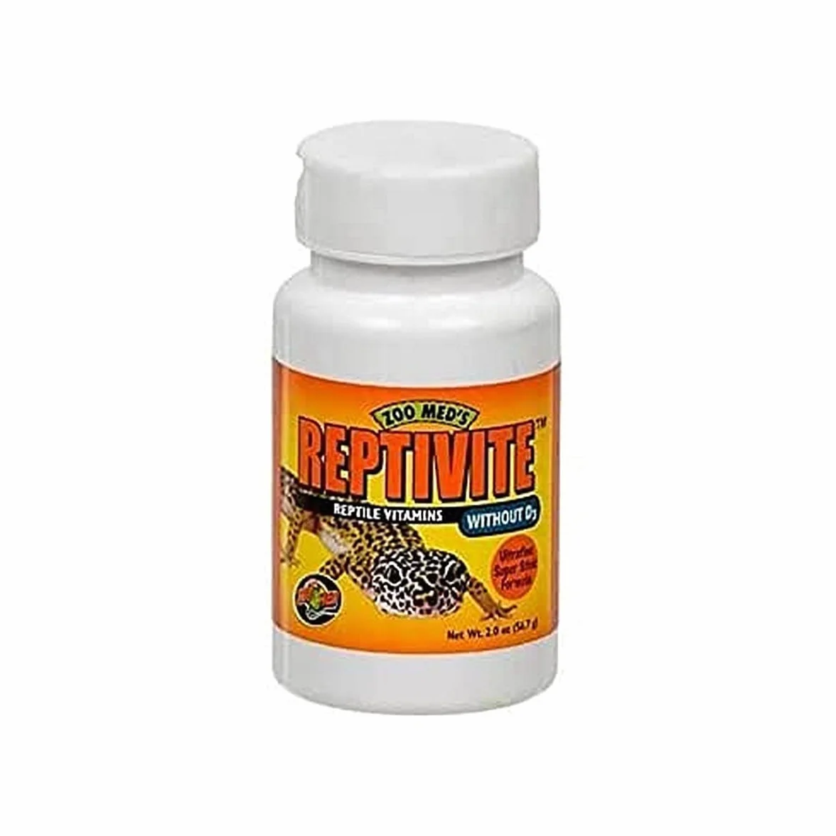 Zoo Med Reptivite sans D3 Hygiène pour Reptiles 57 g