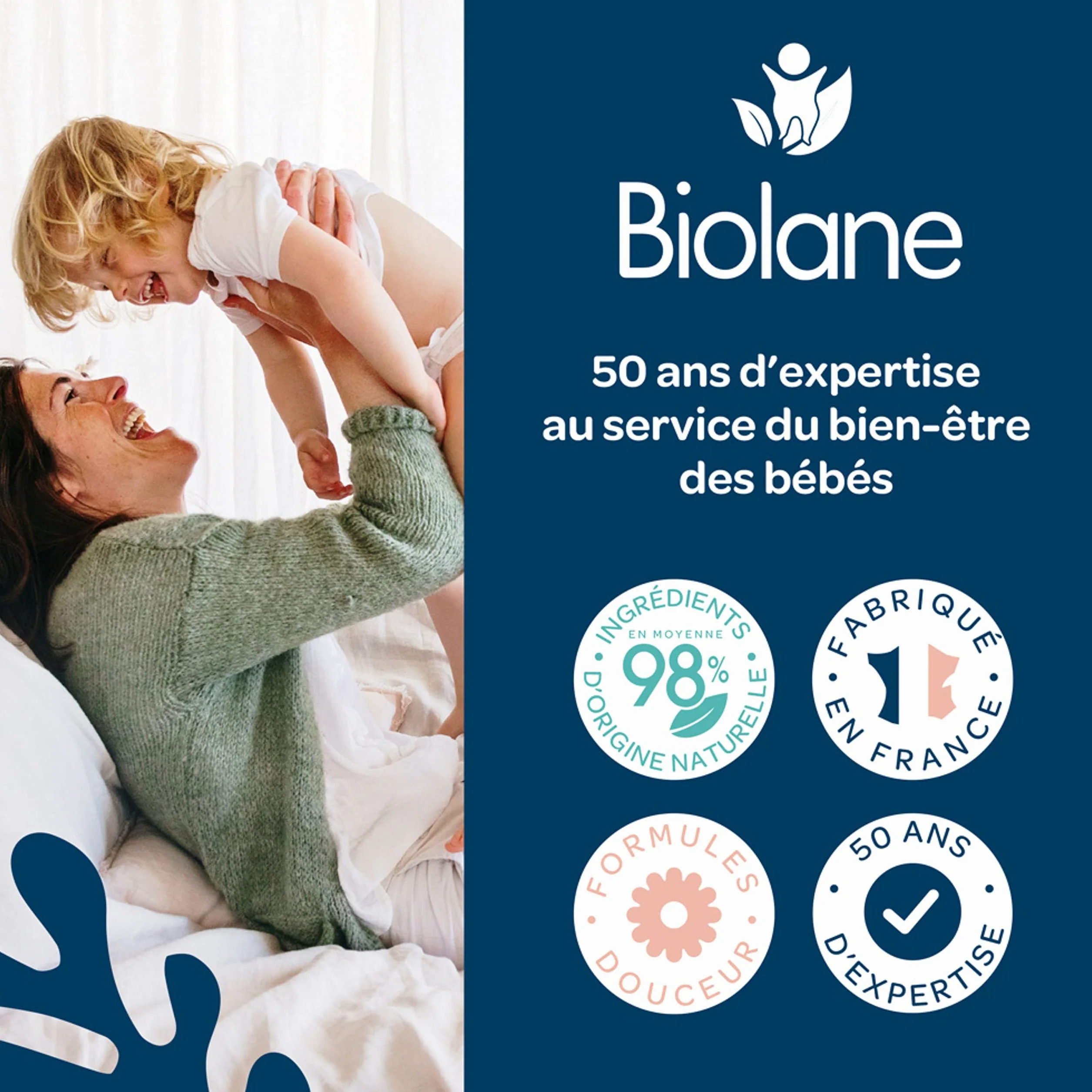 BIOLANE Eryderm Pâte à l'eau Bébé 75ml Soulage Répare Irritations Rougeurs Epiderme Fessier