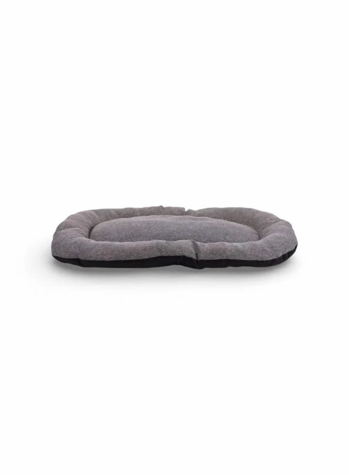 Coussin Ovale Anti-Derapant Gris Chien 80x50x6CM