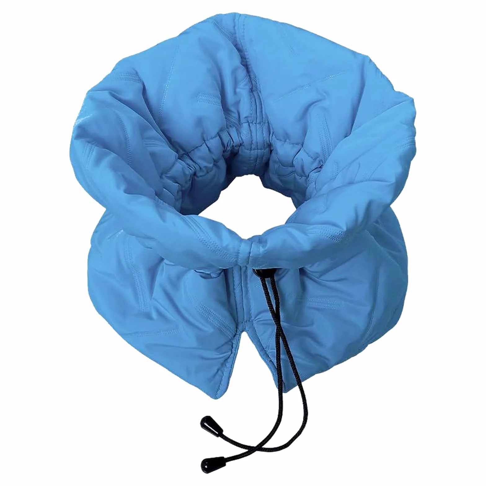Collier Élisabéthain Anti Léchage pour Chat, Ajustable Doux, Protection Post-opératoire Bleu foncé