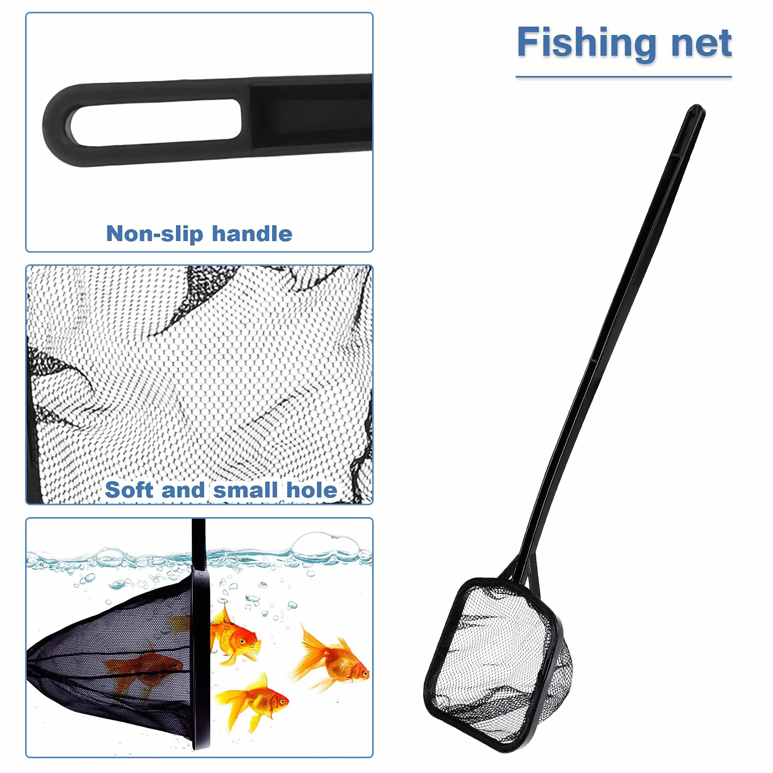 Kit d'outils d'aquascaping 7 en 1, Pinces à épiler en Acier Inoxydable pour Aquarium