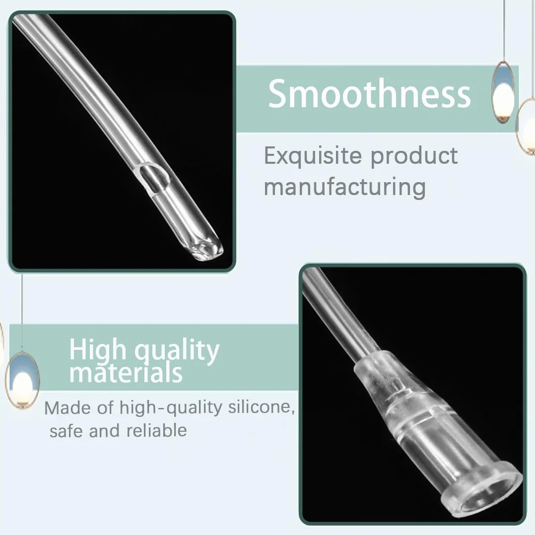 Sondes d'alimentation pour Oisillons avec Seringue 10 ML pour Tortue, Colombe, Perruches