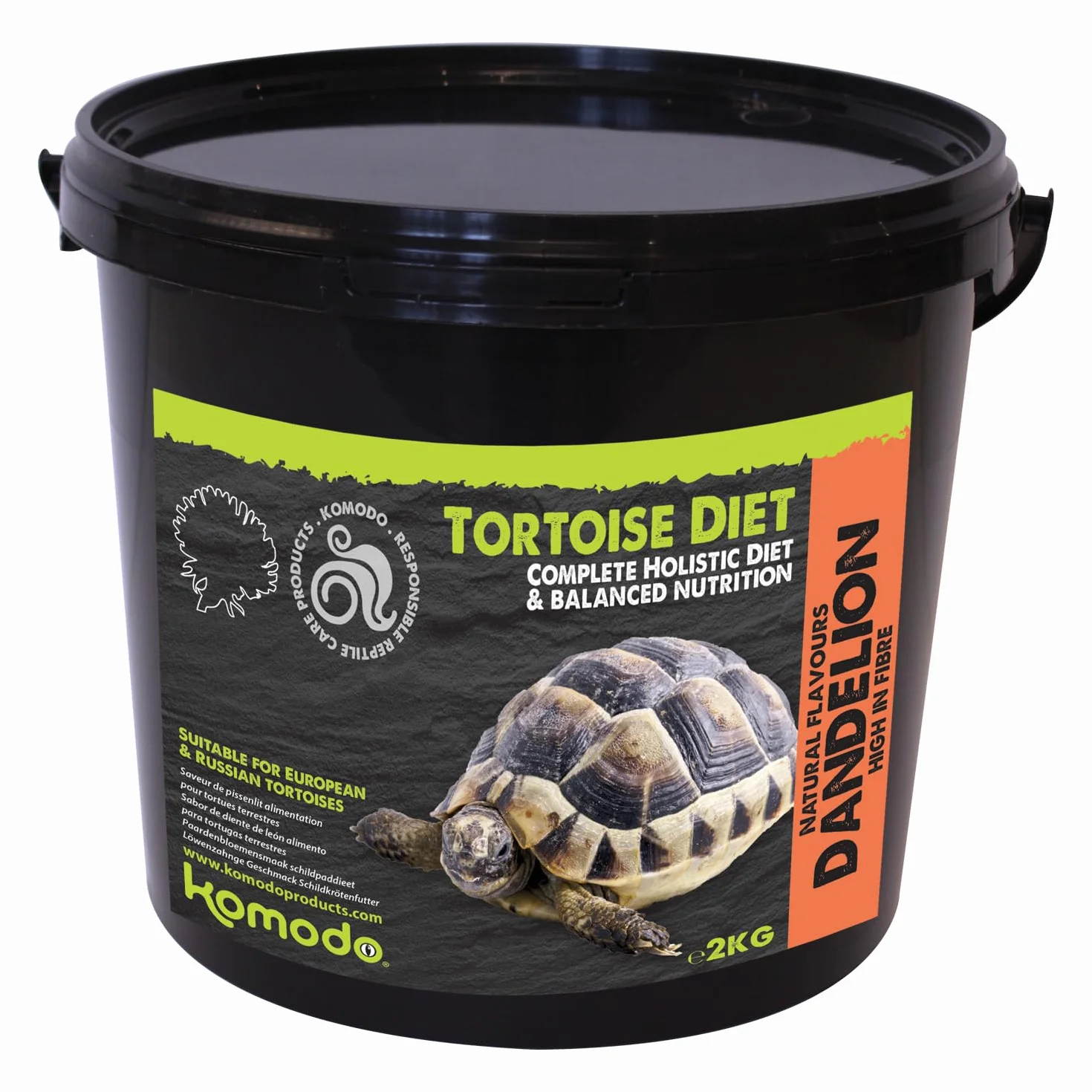 Komodo Saveur de Pissenlit Nourriture pour Tortue 2 kg