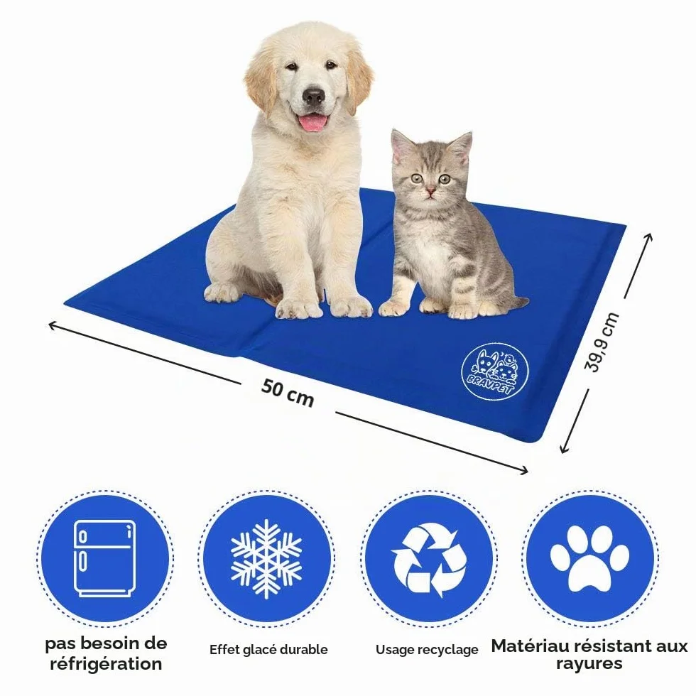 Tapis rafraîchissant pour animaux domestiques Chats Chiens M