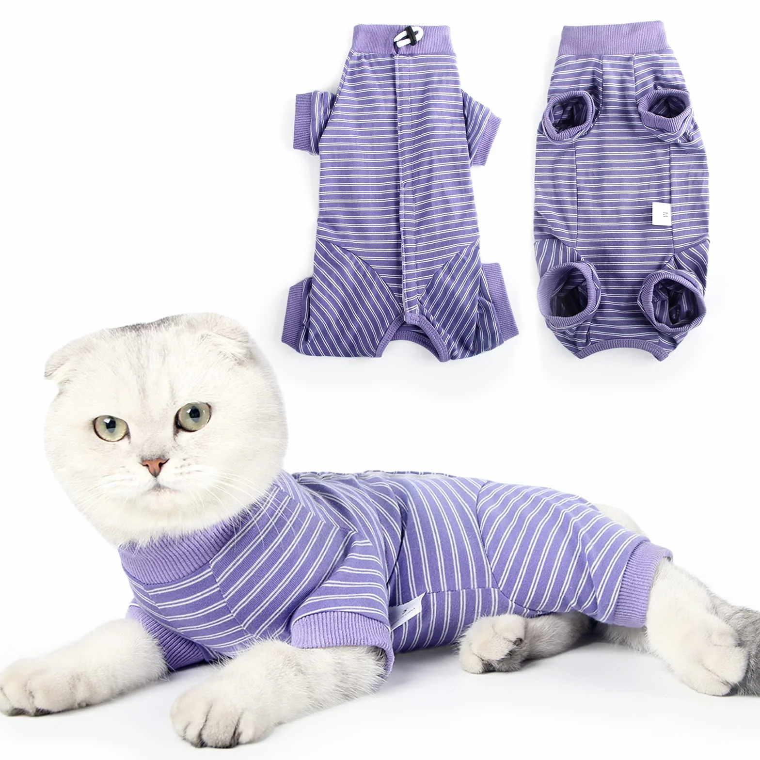 Gilet de récupération pour chat après chirurgie - Alternative à la collerette