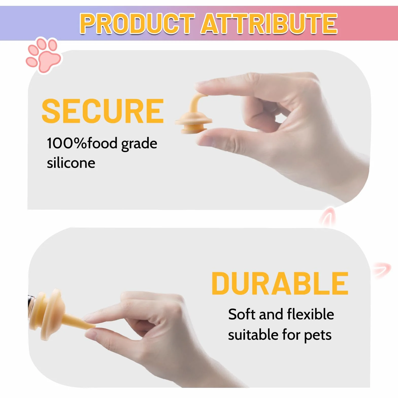 Lot de 14 tétines miracle pour chatons avec seringues d'alimentation 1-10 ml et tétines S-M-L