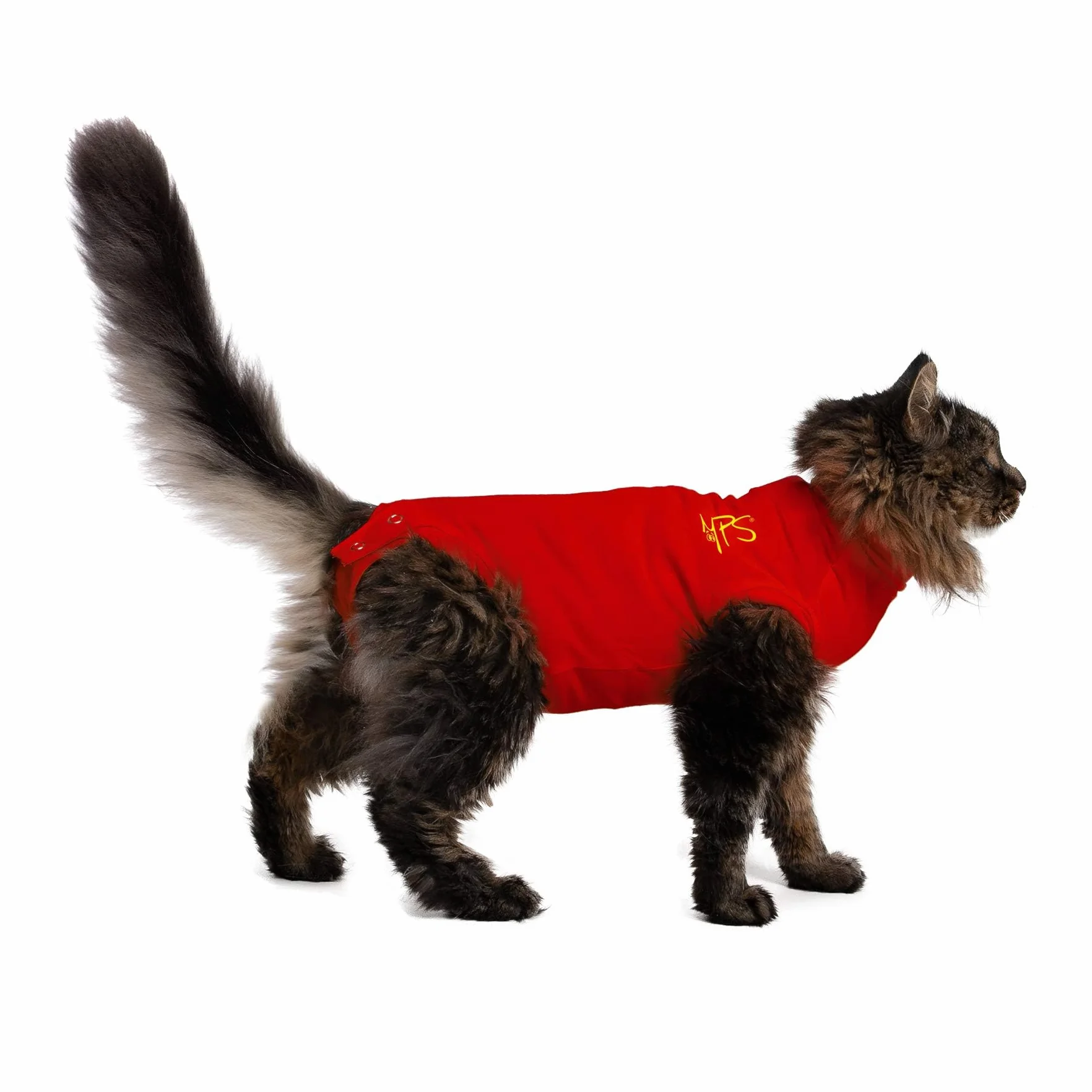 MPS Medical Pet Shirt pour Chats, Rouge, XXXS